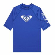 Roxy Lycrové triko dívčí kr. ruk modré 10 let - Lycra Clothing