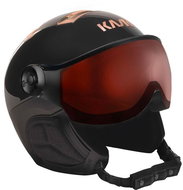 KASK Piuma R Chrome photo, black/pink, gold, 56 - Ski Helmet