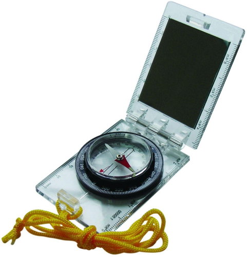 Acecamp Foldable Map Compass with mirror - Compass - Main image