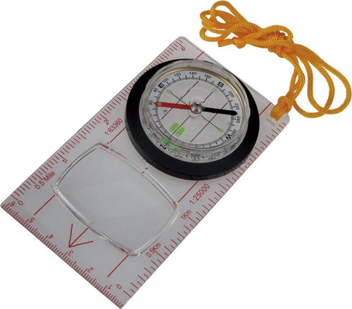 Acecamp Fluorescent Map Compass - Compass - Main image