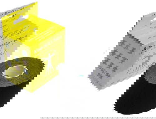 Kine-MAX SuperPro Cotton kinesiology tape černá - Tejp - Hlavní obrázek