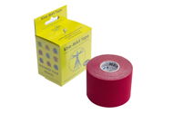 KineMAX SuperPro Cotton kinesiology tape červená - Tejp