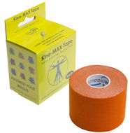 KineMAX SuperPro Cotton kinesiology tape oranžová - Tejp