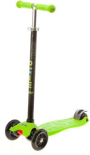 Micro Maxi T Green - Folding Scooter - Main image
