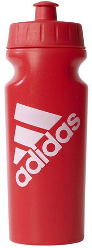 Adidas 3-Stripes Performance Bottle Red 0.5l - Drinking Bottle - Main image