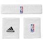 Adidas NBA Wristband plus Headband, White, Men - Set
