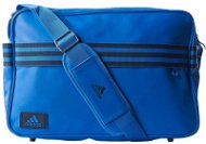 Emaille-Messenger Adidas 3 Streifen Blau - Schultertasche