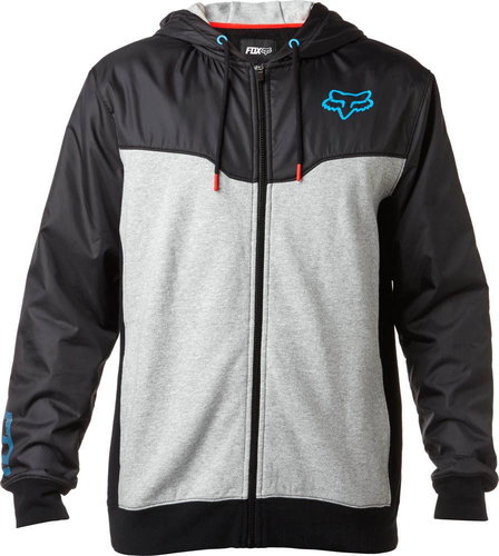 FOX Rotations Zip Fleece S, Black - Sweatshirt - Main image