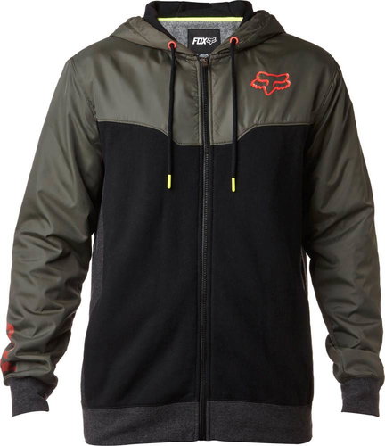 FOX Rotations Zip Fleece -XL, Military - Sweatshirt - Main image