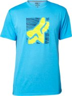 FOX Conjunction Ss Tech Tee -L Blue - T-Shirt