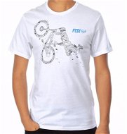 FOX Big Bend Ss Tee -M, Optic White - T-Shirt