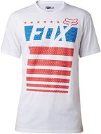 FOX Red White And True Short-Sleeved Tee, size XL, Optic White - T-Shirt