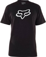 FOX Specific Roll Slv Vneck S, Black - T-Shirt