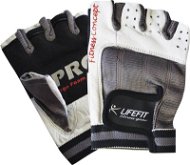Workout Gloves Lifefit PRO, size. S, white - Rukavice na cvičení