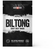 Maso Here Beef Biltong Original, 40g - Dried Meat