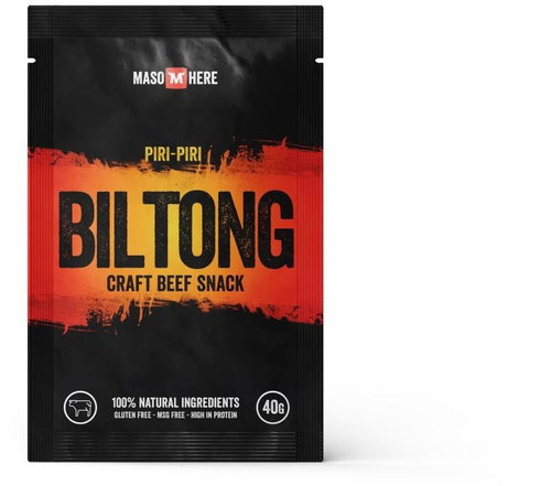 Meat Here beef biltong piri piri 40 g - Dried Meat - Main image