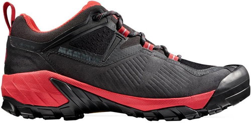 Mammut Sapuen Low GTX® Women black / red EU 38 2/3 / 240 mm - Trekking Shoes - Main image