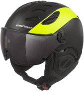 Mango Cusna VIP Černá/žlutá fluo - Lyžařská helma