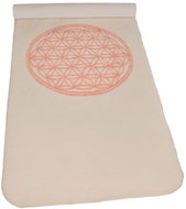 The Spirit of OM Podložka na jógu ze střiže merino - květ života, 198 × 81 cm - Exercise Mat