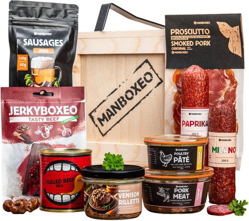 Manboxeo Crate for carnivores - Gift Set - Main image