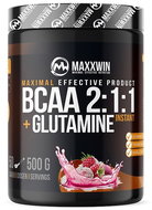 MAXXWIN BCAA + glutamine 500 g, malina - Amino Acids