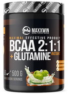 MAXXWIN BCAA + glutamine 500 g, zelené jablko - Amino Acids