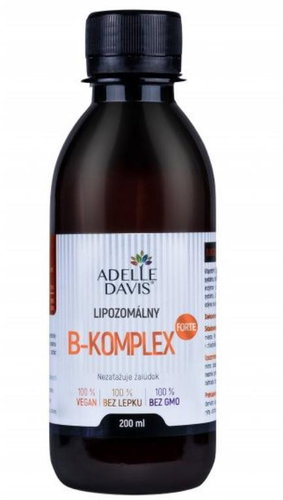 Adelle Davis Liposomal B-complex FORTE, 200 ml - B Complex - Main image