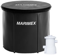 Marimex Káď ochlazovací kruh 80 × 75 cm černá s kartušovou filtrací - Sud na otužování