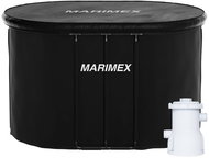 Marimex Káď ochlazovací ovál 125 × 75 × 77 cm černá s kartušovou filtrací - Sud na otužování