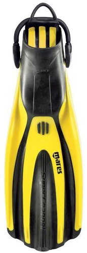 Mares SUPERCHANNEL OH, Small, yellow - Fins - Main image