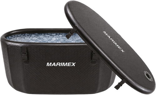 MARIMEX Dropstich cooling tub oval 135×75×65cm black 2026 - Cold Water Immersion Tub - Main image
