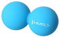 HMS Dvojitý masážní míč BLC02 - Lacrosse Ball modrý - Masážní míč