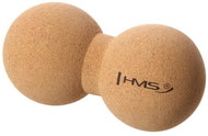 HMS Korkový dvojitý masážní míč BLW02 - Lacrosse Ball - Masážní míč