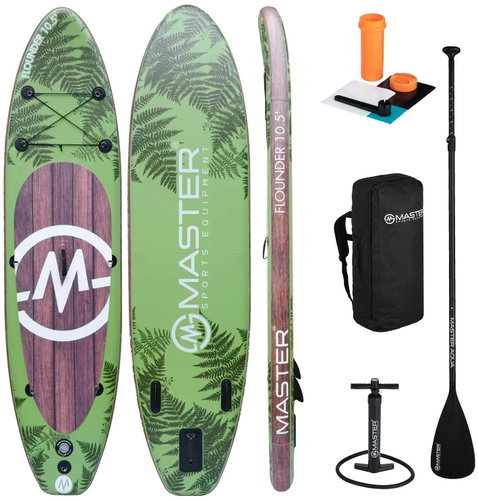 Master Paddleboard Aqua Flounder - 10.5 - Paddleboard - Main image