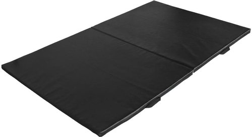 Master Comfort Line R80 folding two-piece mat, 200 × 120 × 4 cm, black - Gymnastic Mat - Main image