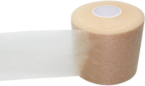 Foam tape 7 cm × 27 m, flesh-coloured - Felt tape - Main image