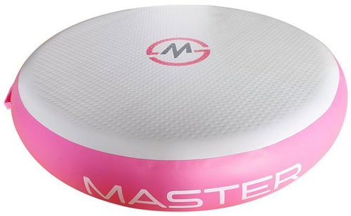 MASTER Airspot springboard diameter 100 x 20 cm, grey, pink - Springboard - Main image
