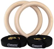 MASTER Dřevěné gymnastické kruhy průměr 23 cm - Gymnastic Rings