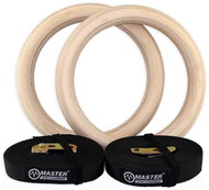 MASTER Wooden gymnastic circles diameter 23 cm - Gymnastic Rings
