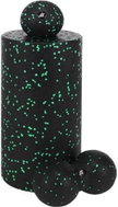Malatec 8684 3in1, black and green - Foam Roller