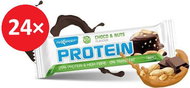 MAX SPORT PROTEIN čoko & ořech gluten free 24 ks - Proteinová tyčinka