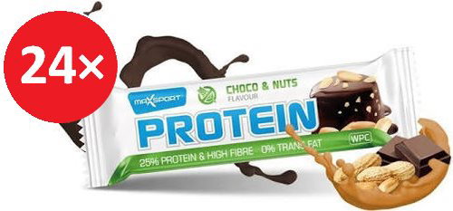MAX SPORT PROTEIN chocolate &amp; walnut gluten free 24 pcs - Protein Bar - Main image
