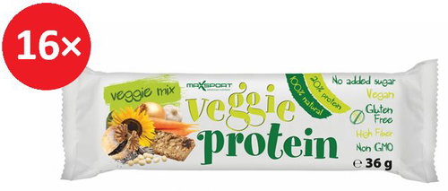 MAX SPORT VEGGIE PROTEIN Vegetable MIX 16 pcs - Protein Bar - Main image