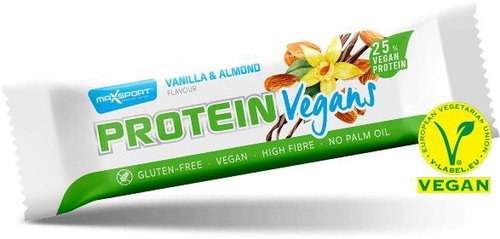 MaxSport Protein Vegans 40g, vanilla and almond - Protein Bar - Main image