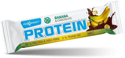 MaxSport protein GF 50g, banana and chocolate - Protein Bar - Main image