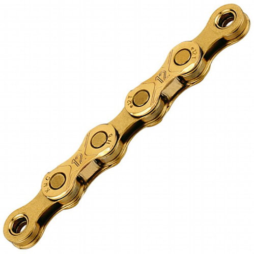 KMC Chain e12 E-bike, gold in box 130 links Main image KMC Chain e12 E-bike, gold in box 130 links - Bicycle Chain - Main image