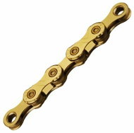 KMC Chain X-12-Ti-N gold, box, 126 links - Bicycle Chain
