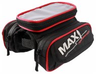 MAX1 Mobile Two – taška na rám, červeno-čierna - Taška na bicykel