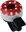 Bell, polka dots red