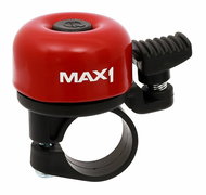 MAX1 Mini doorbell, burgundy - Bike Bell